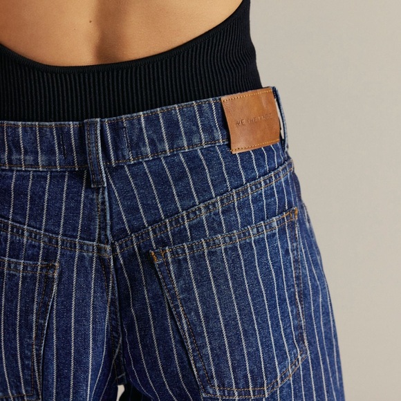 new 🆕 We The Free Hightop Pinstripe Culottes - Picture 5 of 7